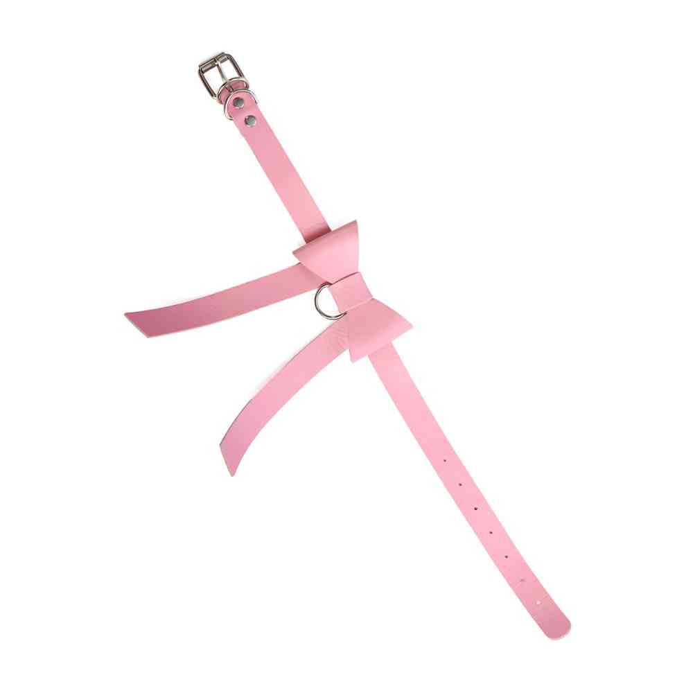 Banned - Seeichi Bow Choker - Pink
